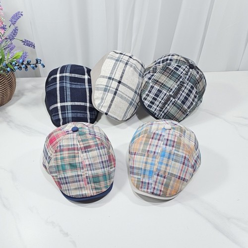 럭스골프 체크 베레모 헌팅캡 SMACC126이미지입니다. 누르면 해당 게시물로 새창이동합니다.