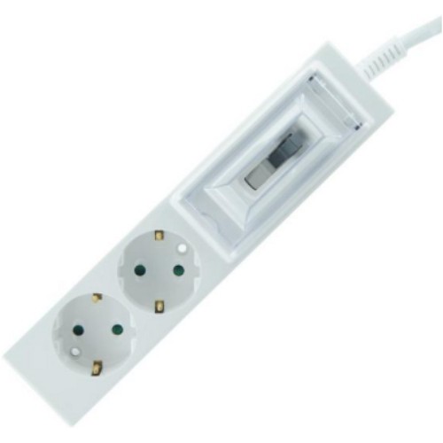 다조아 2구 16A 배선차단 고용량 멀티탭