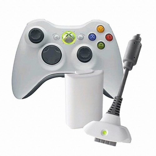 Microsoft XBOX360 무선컨트롤러 + 플레이충전킷 패키지 상품