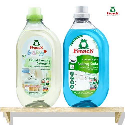 베이킹소다 액상 세탁세제 1.5L + 베이비 얼룩제거제 300ml
