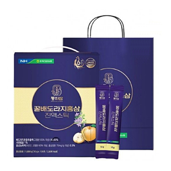 꿀배도라지홍삼 진액스틱 10g 100포