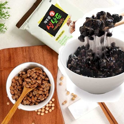 으뜸엘엔에스 제주콩 생낫또 + 검정약콩 하나또 복합구성 53g (36개)_이미지