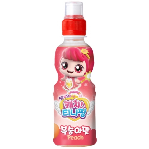 웅진식품 캐치 티니핑 복숭아맛 200ml (3개)