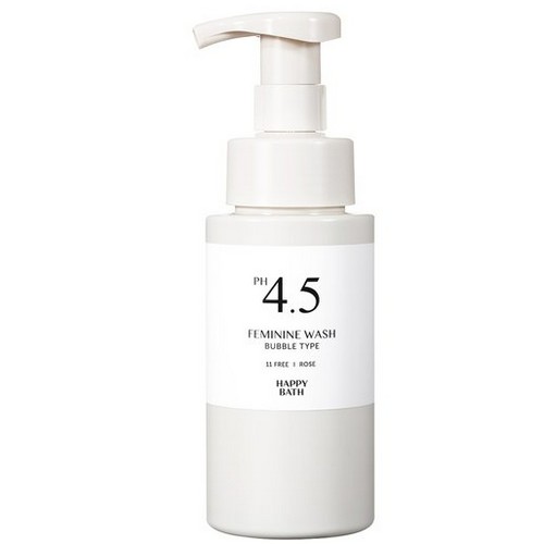 해피바스 PH4.5 약산성 로즈 버블 여성 청결제 250g (2개)_이미지