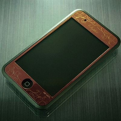 슈피겐 iPod Touch 플라즈마 칼라 메탈 플레이트[핑크투톤]_이미지
