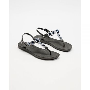 엘르 Holster Mykonos Jew d T-bar Sandal Black Womens 7527630