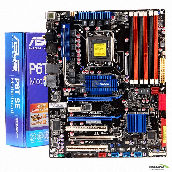 ASUS P6T SE OC Palm 아이보라