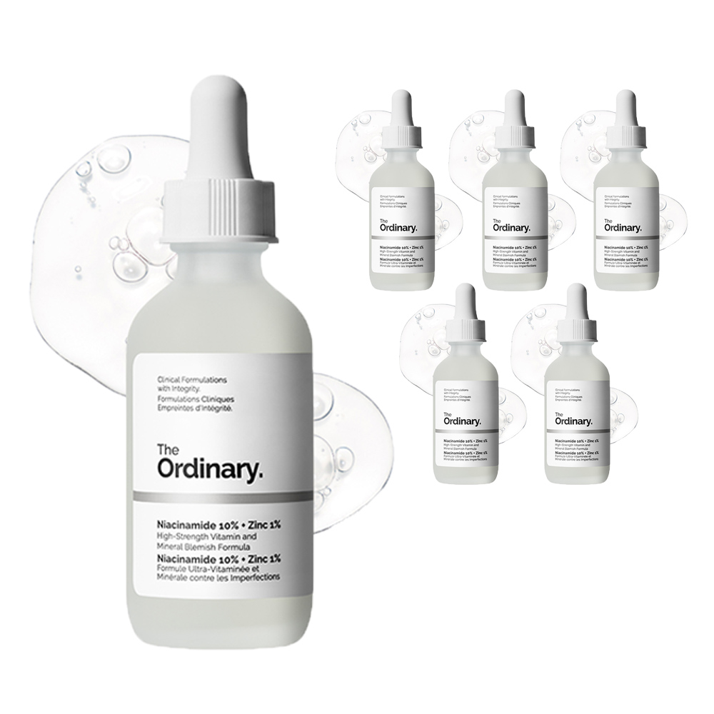 디오디너리 나이아신아마이드 10% + 징크 1% 60ml (6개)