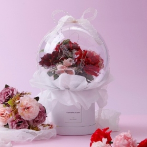 카네이션 꽃풍선 대형 레드