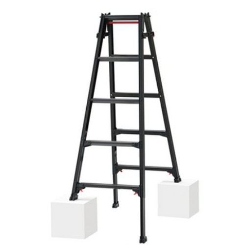 하세가와 블랙라벨 AH형 신축 원터치바 사다리 (5단)