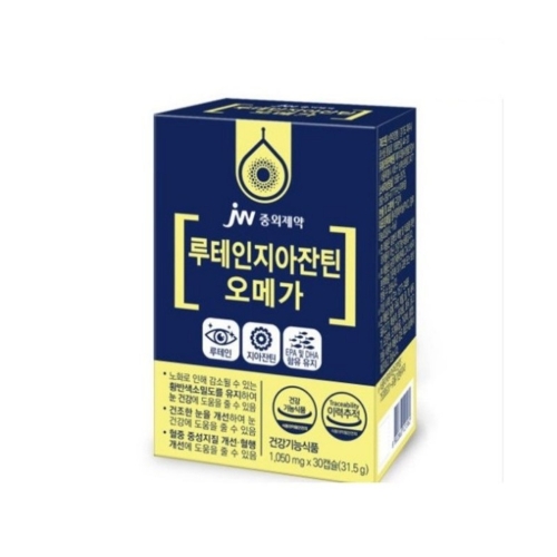 JW중외제약 루테인지아잔틴 오메가 30캡슐 (4개)_이미지
