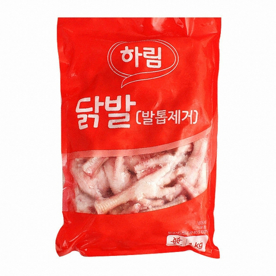 하림 발톱제거 닭발 1kg이미지입니다. 누르면 해당 게시물로 새창이동합니다.