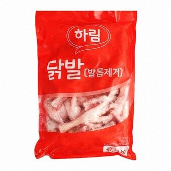 하림 발톱제거 <b>닭발</b> 1kg