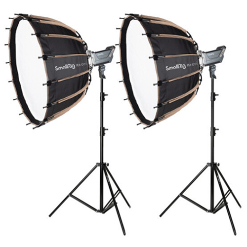 스몰리그 3621 RC220B LED조명 (D55파라볼릭+투스탠드 세트)_이미지