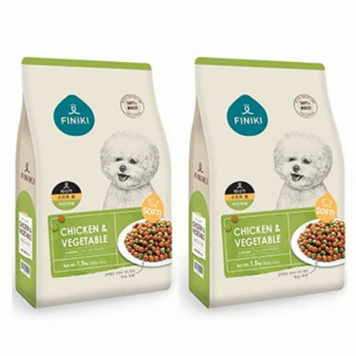 피니키 독 소프트볼 치킨야채 1.5kg (2개)_이미지