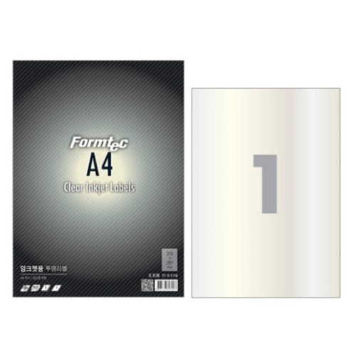 잉크젯용 투명 라벨 3130