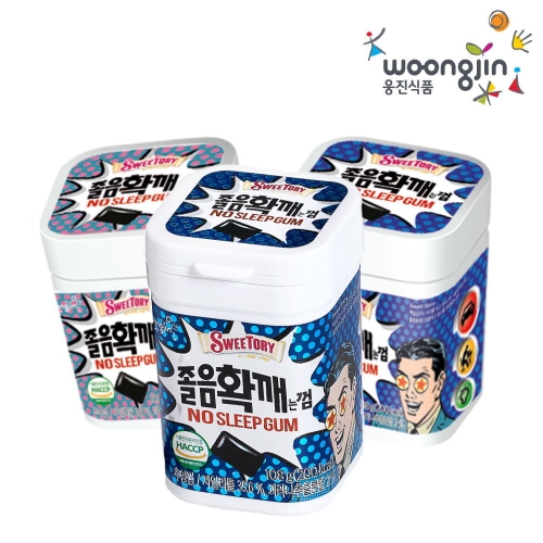 웅진식품 스위토리 졸음 확깨는껌 108g (3개)_이미지