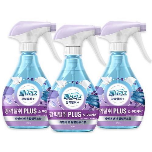 페브리즈 강력탈취 플러스 라벤더 앤 유칼립투스 370ml (9개)_이미지