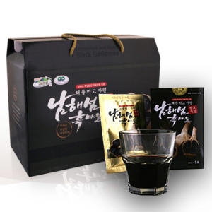 남해섬흑마늘 흑마늘 진액 80ml 60포 (1개)_이미지