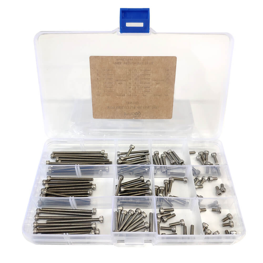 이노공구 육각렌치볼트 유두 스텐 12종 세트 M3 W101 (120pcs)_이미지