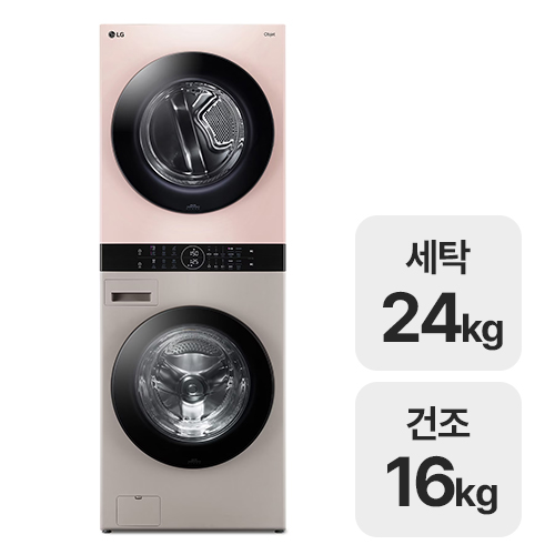 LG전자 트롬 오브제컬렉션 워시타워 W16RP (일반설치)_이미지