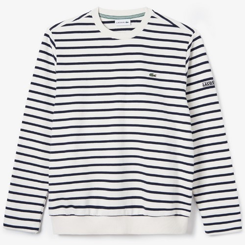 동일드방레 라코스테 베이직 스트라이프 스웨트 SH188E-20C70V