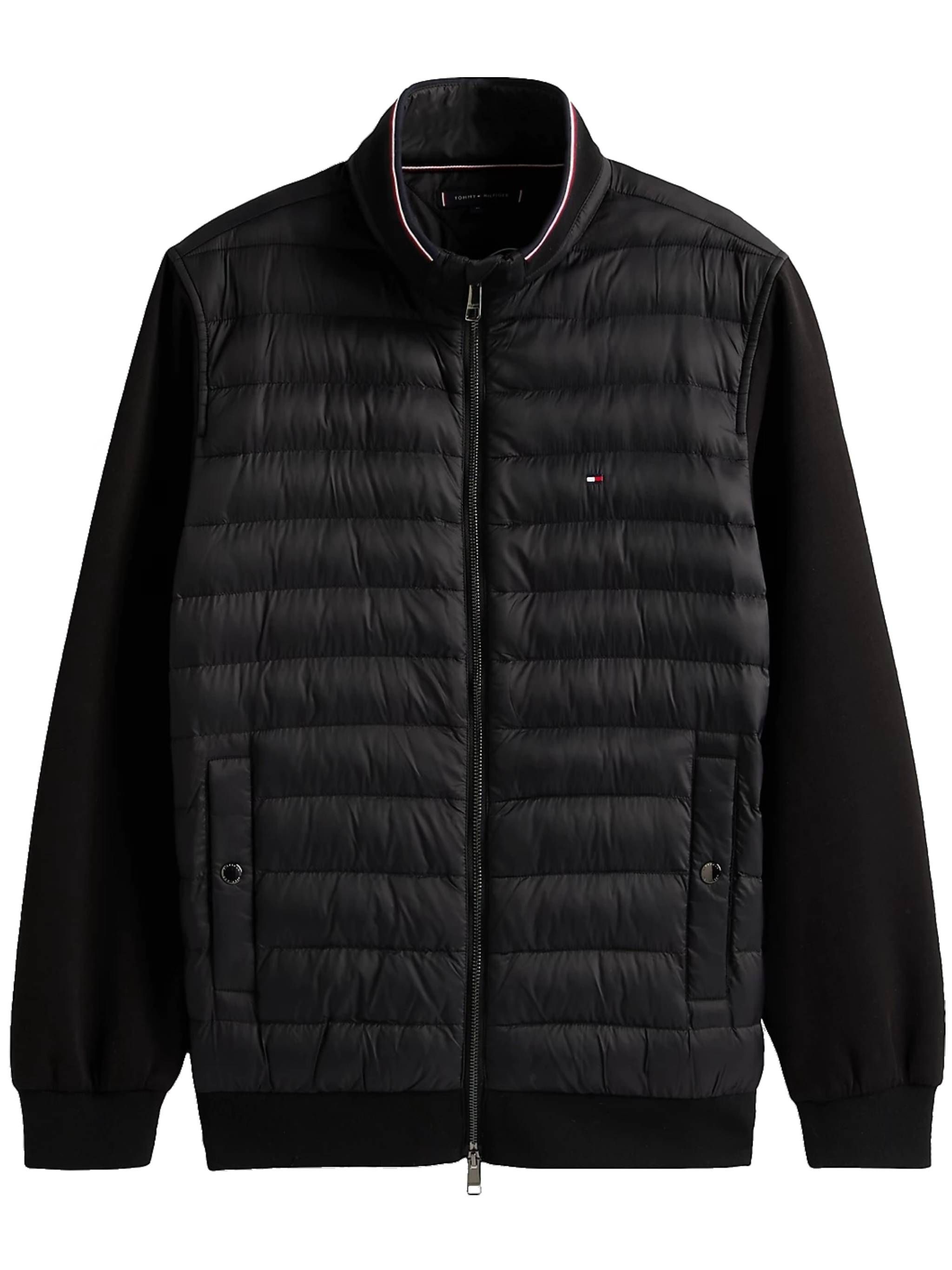 타미힐피거 MIX MEDIA ESS RWB STAND COLLAR MW0MW41329BDS_이미지