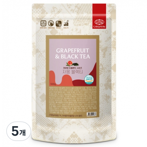 까로망 자몽블랙티 파우더 500g (5개)_이미지