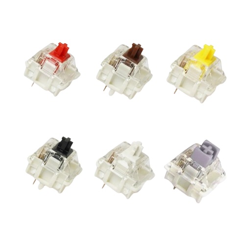 Keychron 게이트론 G PRO 3.0 스위치 110Pcs (은축)_이미지