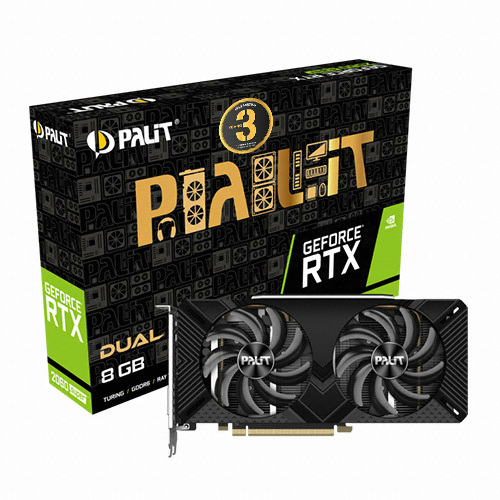 PALIT 지포스 RTX 2060 SUPER DUAL D6 8GB