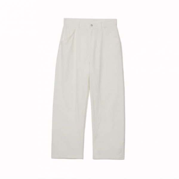 �ĸ�Ƽ���� Curved Section Wide Chino Pants Bone White 1681280
