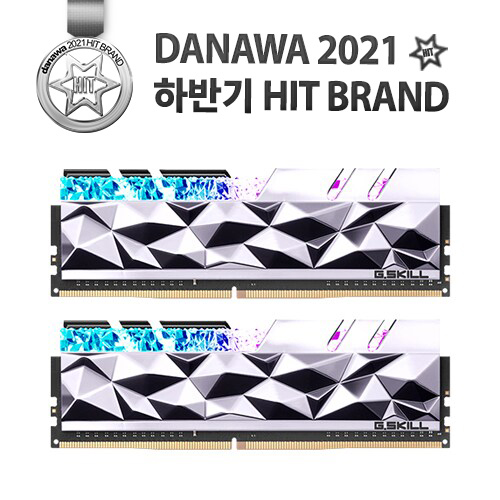G.SKILL DDR4-3600 CL14 TRIDENT Z ROYAL ELITE 실버 패키지 (16GB(8Gx2))