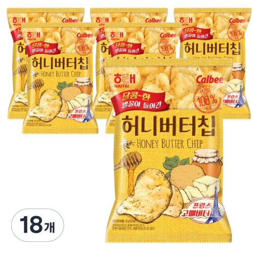 해태제과 허니버터칩 60g (18개)_이미지