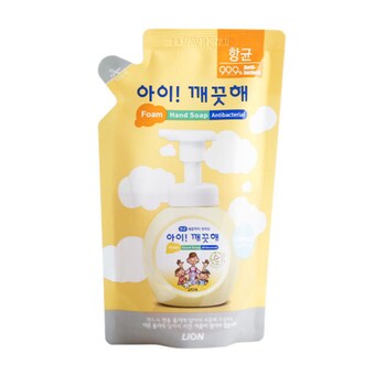 <b>아이</b><b>깨끗해</b> 순 항균 폼 핸드 솝 리필 200ml