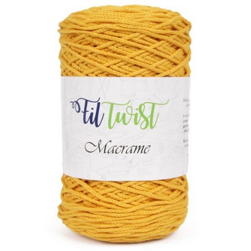 청송뜨개실 필트위스트 마크라메 뜨개실 마크라메실 재료 10+1개덤 필트위스트실 털실_이미지