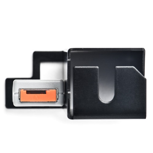 컴엑스아이 스마트키퍼 UM03 키보드 마우스 락 (오렌지)_이미지