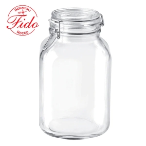 보르미올리 피도 유리 밀폐용기 화이트 3000ml 1개_이미지