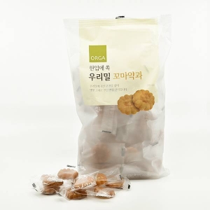 올가홀푸드 한입에 쏙 우리밀 꼬마약과 400g (3개)_이미지