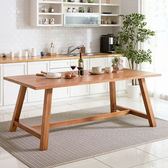 디자이너스룸 데니쉬모던 모스트 원목 식탁 2000 (포르의자5개+벤치1개)_이미지