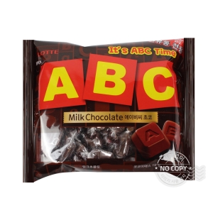 롯데제과 ABC 초콜릿 187g (6개)_이미지