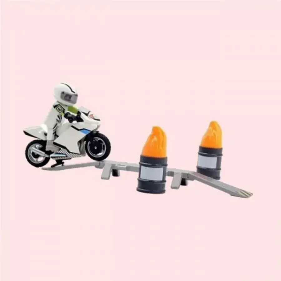 아이큐박스 플레이모빌 컬러 오토바이 71377 4583696