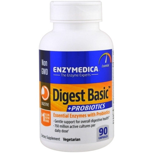  엔자이메디카 Enzymedica Digest Basic 프로바이오틱스 90 캡슐