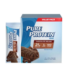 Pure Protein 퓨어 프로틴바 초콜릿 디럭스 50g 12팩_이미지