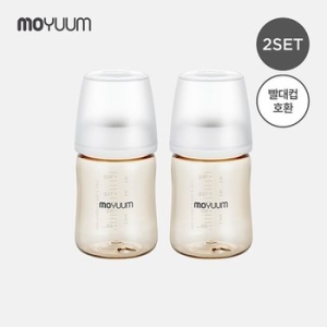 모윰 3세대 PPSU 노꼭지 올인원 베이직 젖병 170ml (2개)