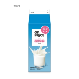 이마트 5K프라이스 3컵우유 750ml