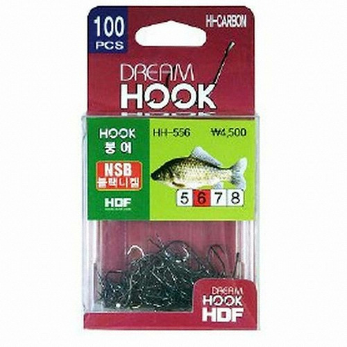 해동조구사 HDF HH-556 NSB 블랙니켈 붕어바늘이미지입니다. 누르면 해당 게시물로 새창이동합니다.