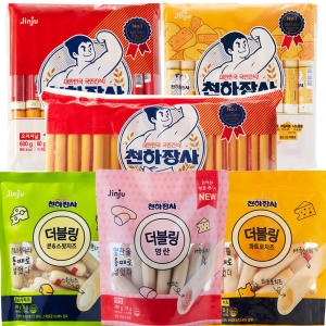 진주햄 천하장사 프리미엄 소시지 560 g