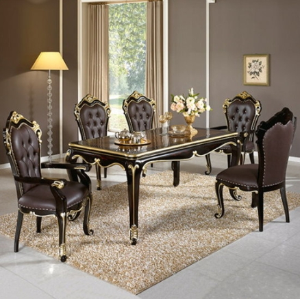 유캐슬 벤티 엔틱 원목 식탁 1700