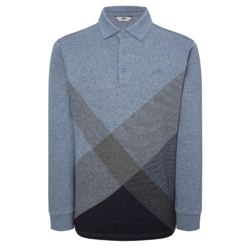 닥스골프 로고자수 면 긴팔폴로티셔츠 WGTS4D002N3