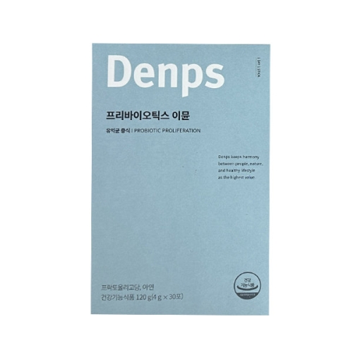덴프스 프리바이오틱스 이뮨 4g 30포 (4개)_이미지
